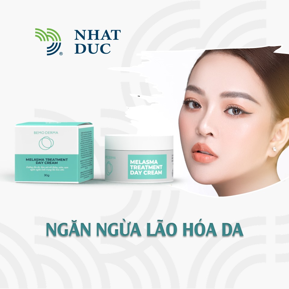 Kem Nám Ban Ngày BEMO Derma  -  Mờ nám sạm tàn nhang, Không gây bong tróc, Tái tạo và Trẻ hóa làn da