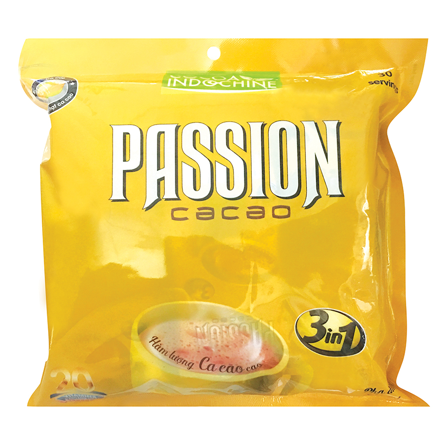 Bột cacao Cocoa Indochine Passion 480g