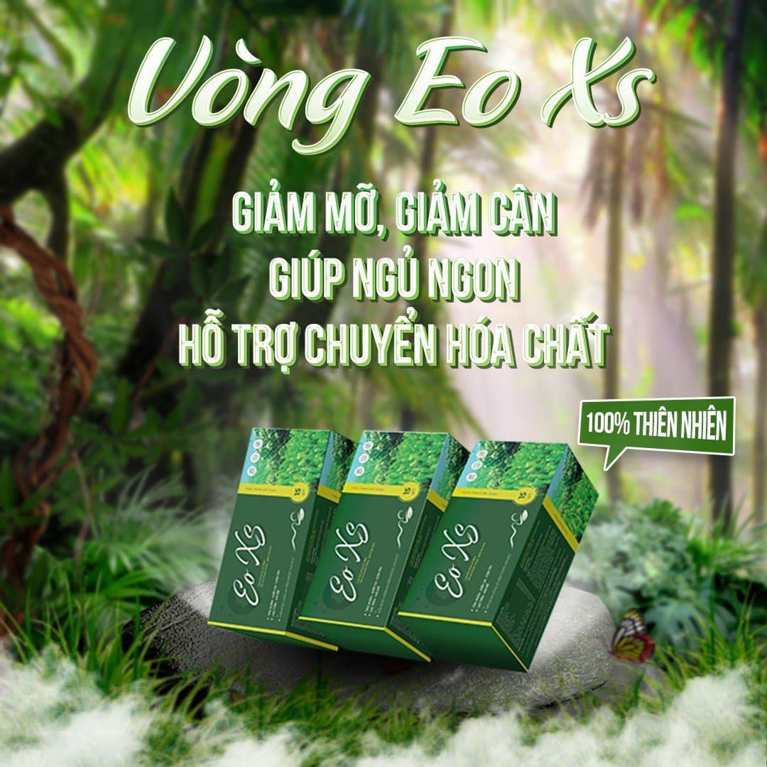 Thực phẩm bổ sung Eo XS - Liệu trình 15 ngày - Đánh bay mỡ thừa vùng eo