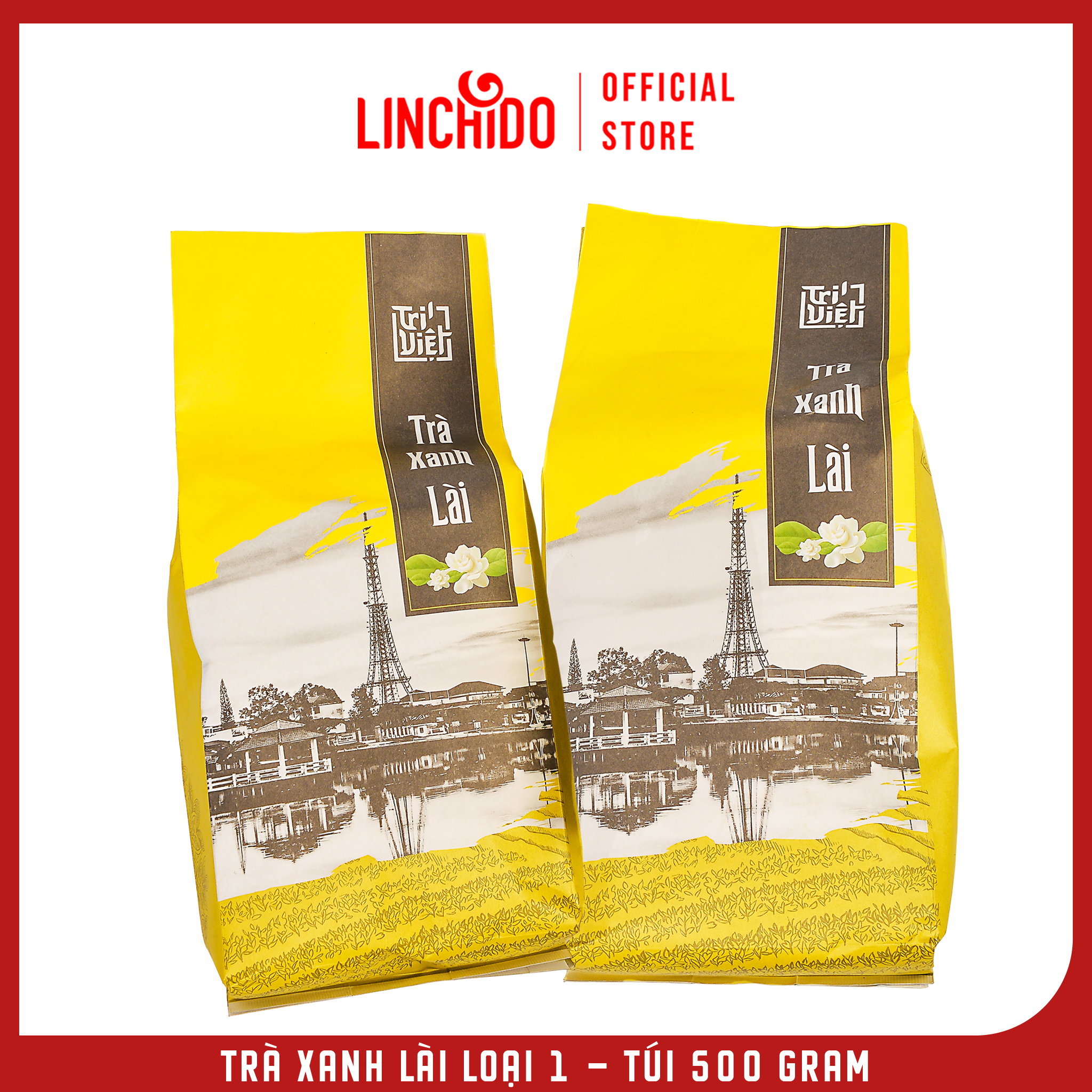 TRÀ XANH LÀI 1 - TRÀ PHA CHẾ - TRÀ LÀI THƠM ĐẬM VỊ PHA TRÀ SỮA TRÀ TRÁI CÂY - Túi 500G