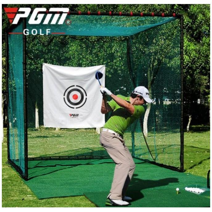 Bộ Lưới khung sắt tập golf 3x3x3m [GIÁ SIÊU SỐC