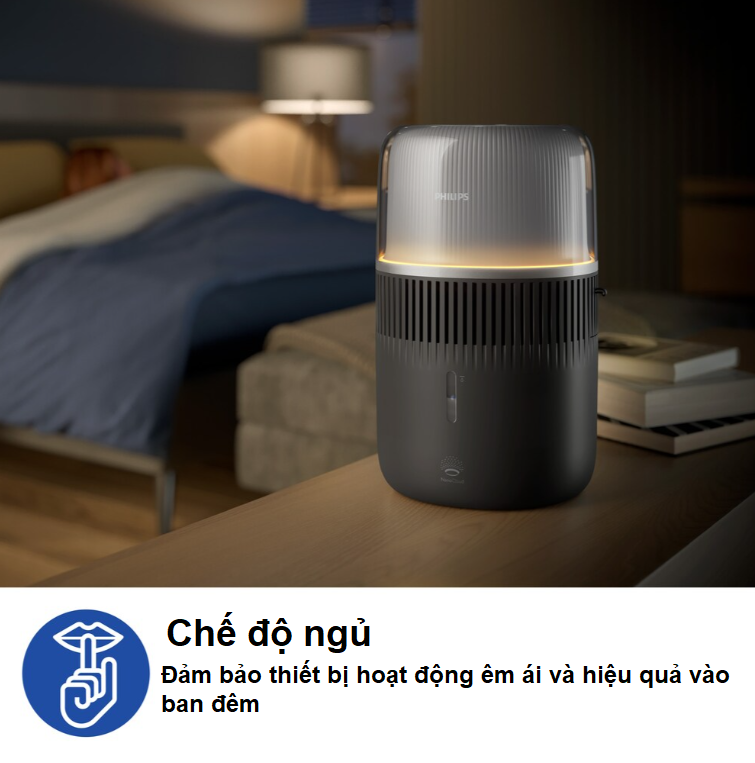 Máy tạo độ ẩm công nghệ NanoCloud tích hợp tạo hương tinh dầu thương hiệu Philips HU5710 - Hàng nhập khẩu