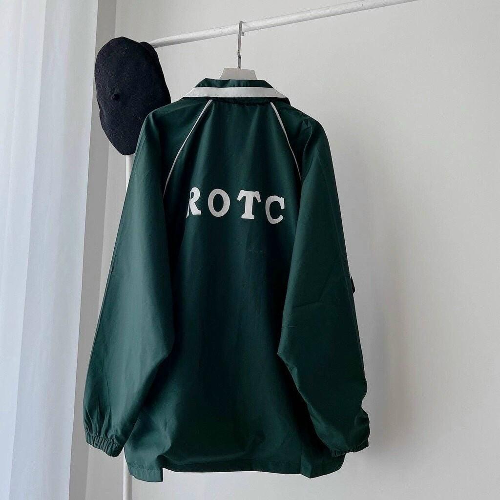 Áo khoác dù 2 lớp form rộng ROTC unisex