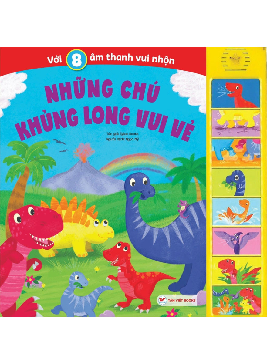 Sách Âm Thanh - Những Chú Khủng Long Vui Vẻ _TV