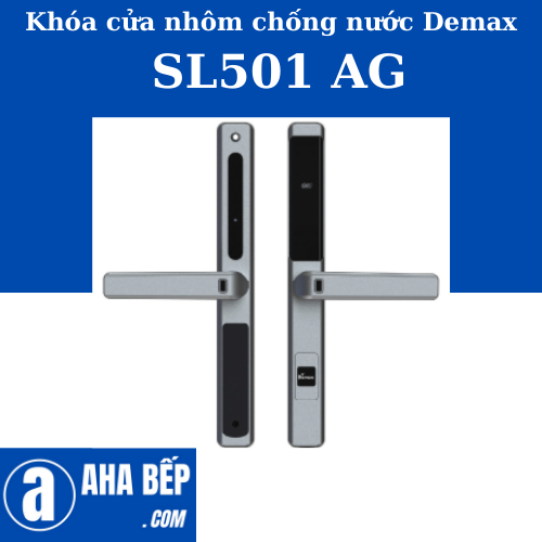 Khóa Cửa Nhôm Chống Nước Demax SL501 AG. Hàng Chính Hãng