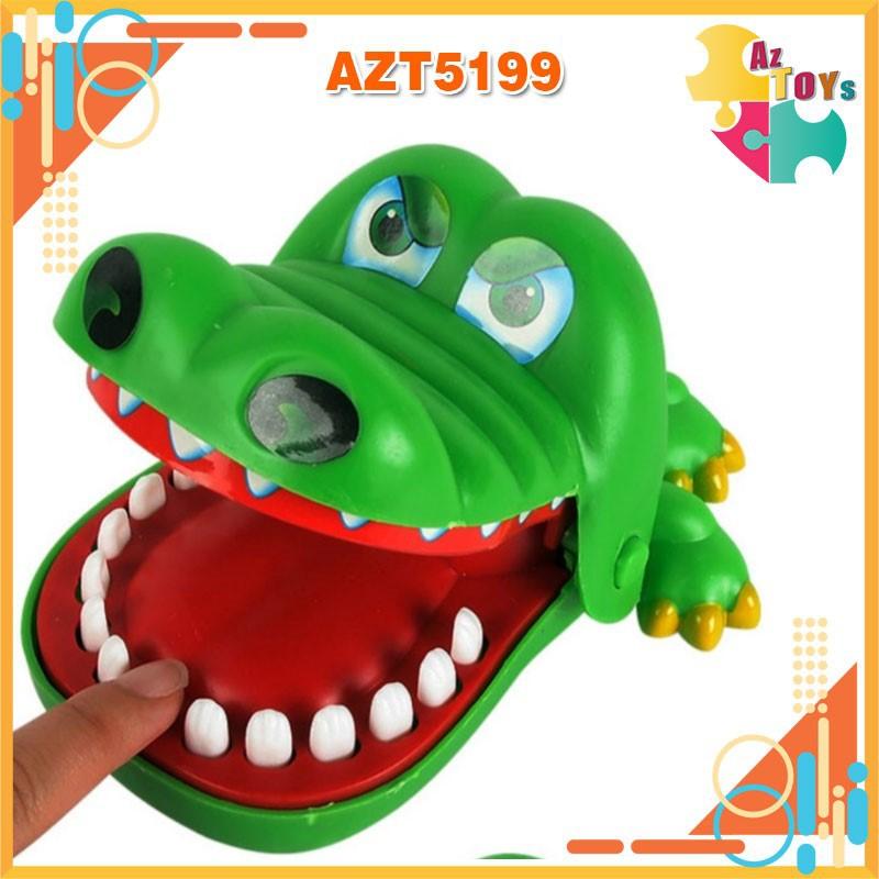 Đồ Chơi Cá Sấu Cắn Tay Crocodile Dentist Bằng Nhựa Cỡ Lớn - AZT5199