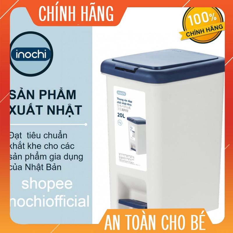 Thùng rác đạp chữ nhật Inochi 20L