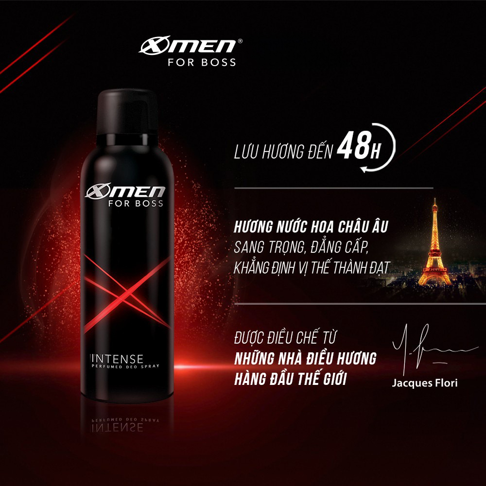 XỊT KHỬ MÙI XMEN FOR BOSS 150ML