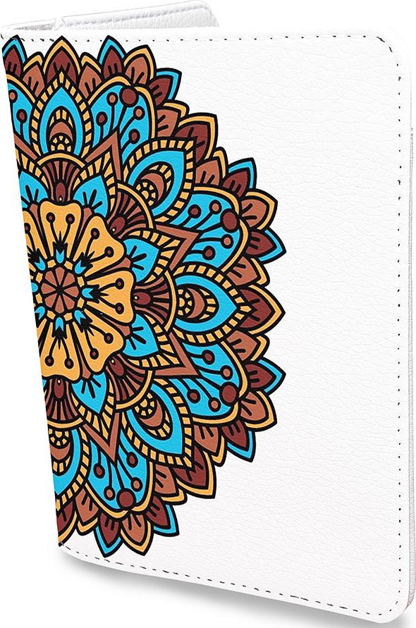 Bao Da Hộ Chiếu Du Lịch Hoạ Tiết MANDALA - Ví Đựng Passport Siêu Đẹp - PPT059