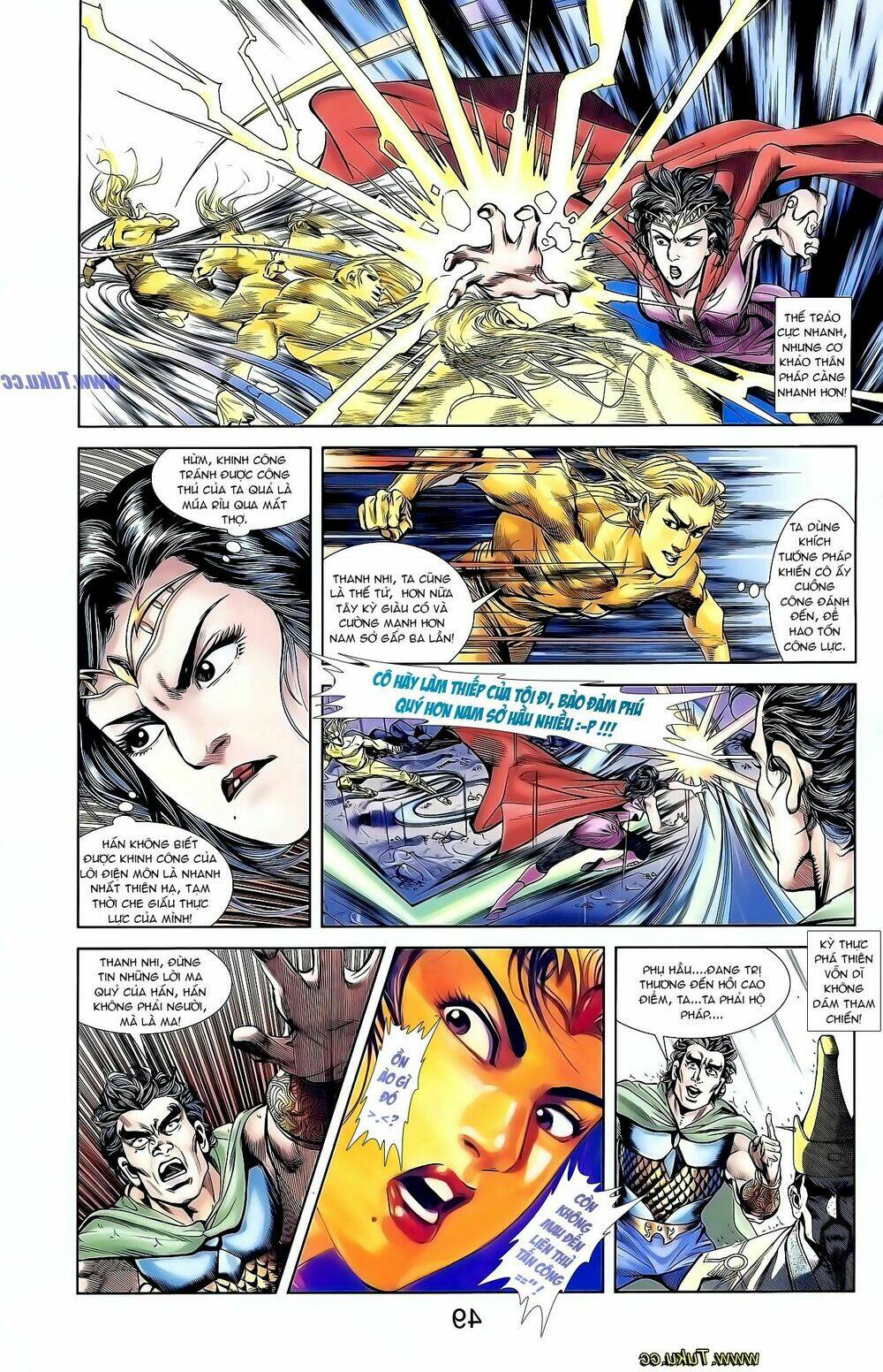 thiên tử truyền kỳ 1 - cơ phát khai chu bản chapter 130 18