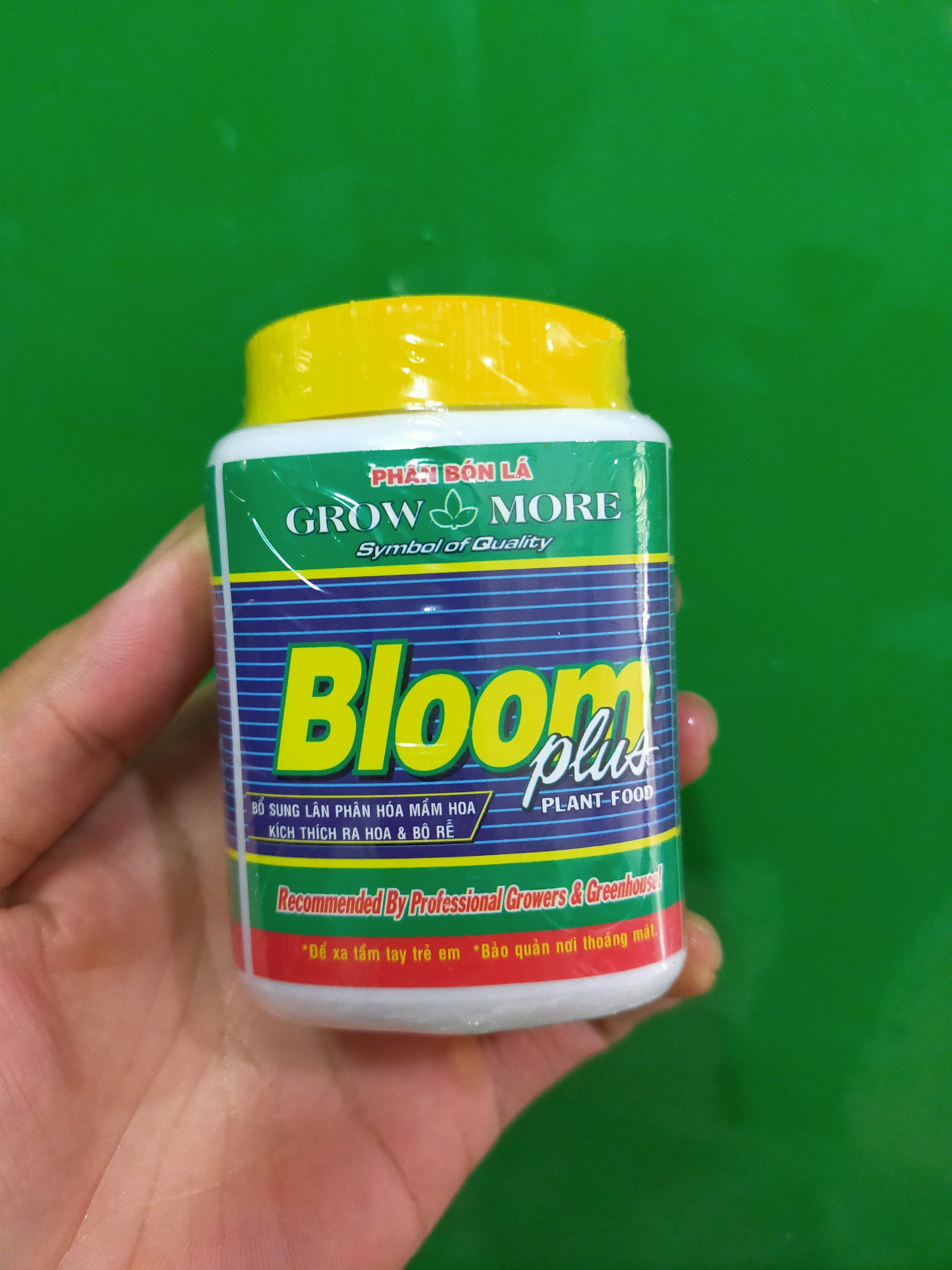 Phân bón lá Growmore bloom plus 10-55-10 bổ sung lân, kích rễ mạnh hũ 100gr