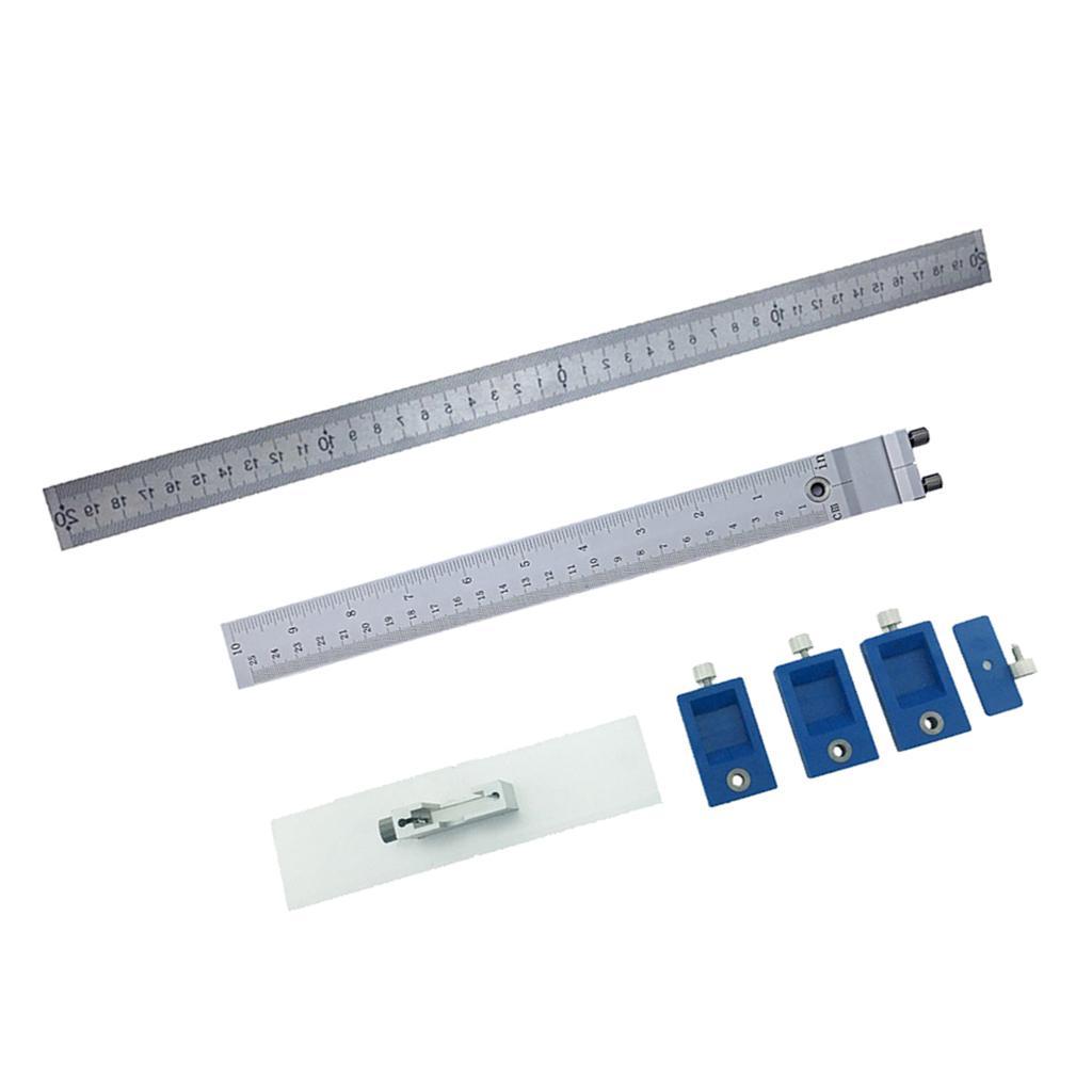 NEW Drill Guide Sleeve Cabinet Hardware Jig Hole Furniture punching Tool #2