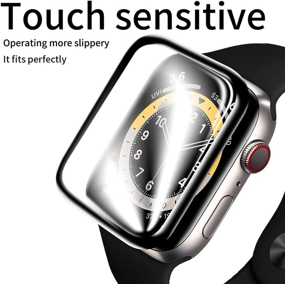 Miếng dán kính cường lực Full 3D cho Apple Watch Ultra 49mm Series 8 hiệu ANANK Protector Pro (Chống va đập, vát cạnh 2.5D, hạn chế vân tay) - hàng nhập khẩu