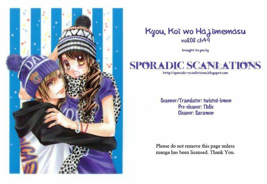 kyou, koi wo hajimemasu - mộng mơ đầu đời chapter 49 2