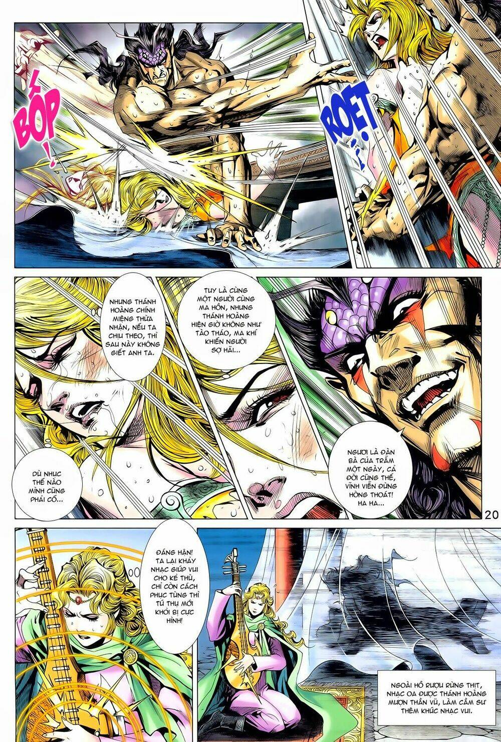 thần binh vấn thiên chapter 17 19