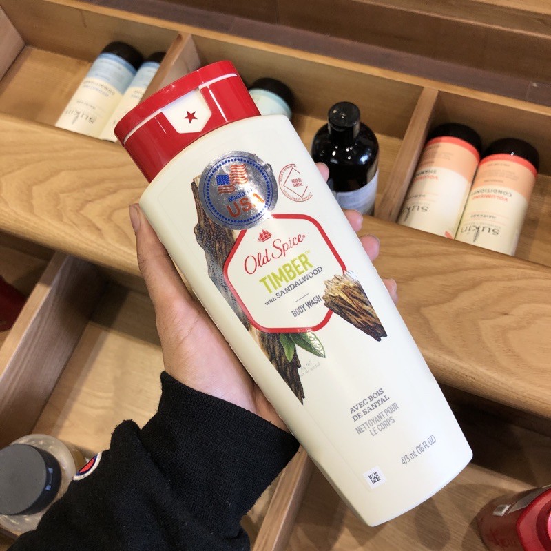 Sữa tắm nam Old Spice Timber 473ml