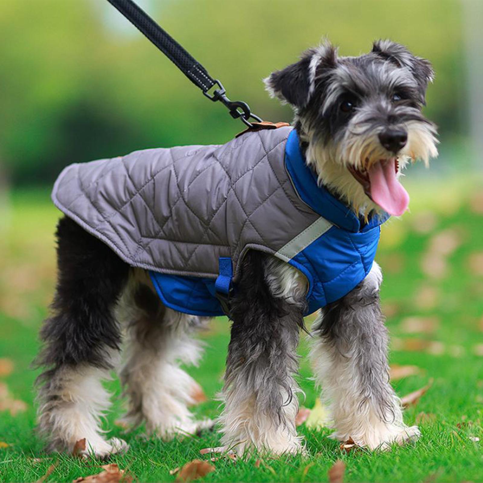 Warm Dog Clothes Dog Vest for Pet Supplies Autumn Cold Weather