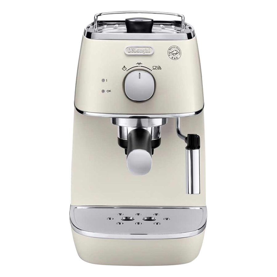 Máy Pha Cà Phê Espresso Distinta Delonghi ECI 341.W (1100W) - Trắng - Hàng Chính Hãng