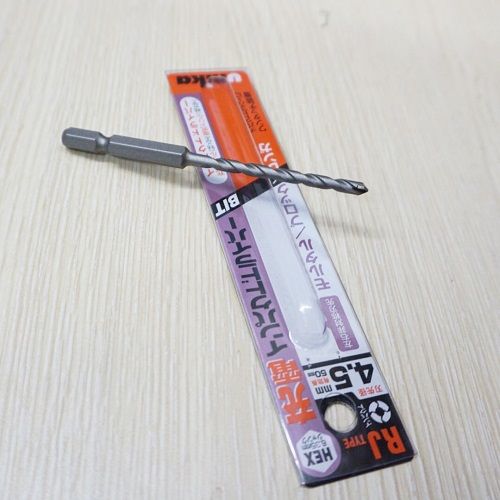 Bộ 5 Mũi khoan tường đuôi lục giác 3.2mm-5.3mm Unika