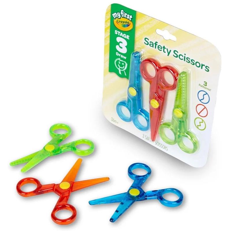 Bộ 3 Kéo An Toàn My First Crayola Safety Scissors - Crayola 811458