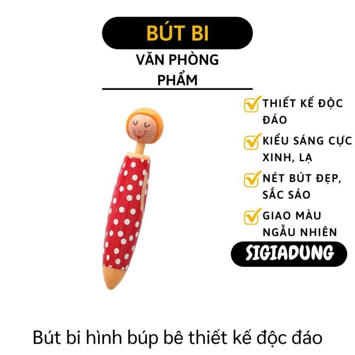 Bút Bi Cute - Bút Hình Búp Bê Kiểu Dáng Độc Lạ Cho Bé Hứng Thú Học Tập 8488