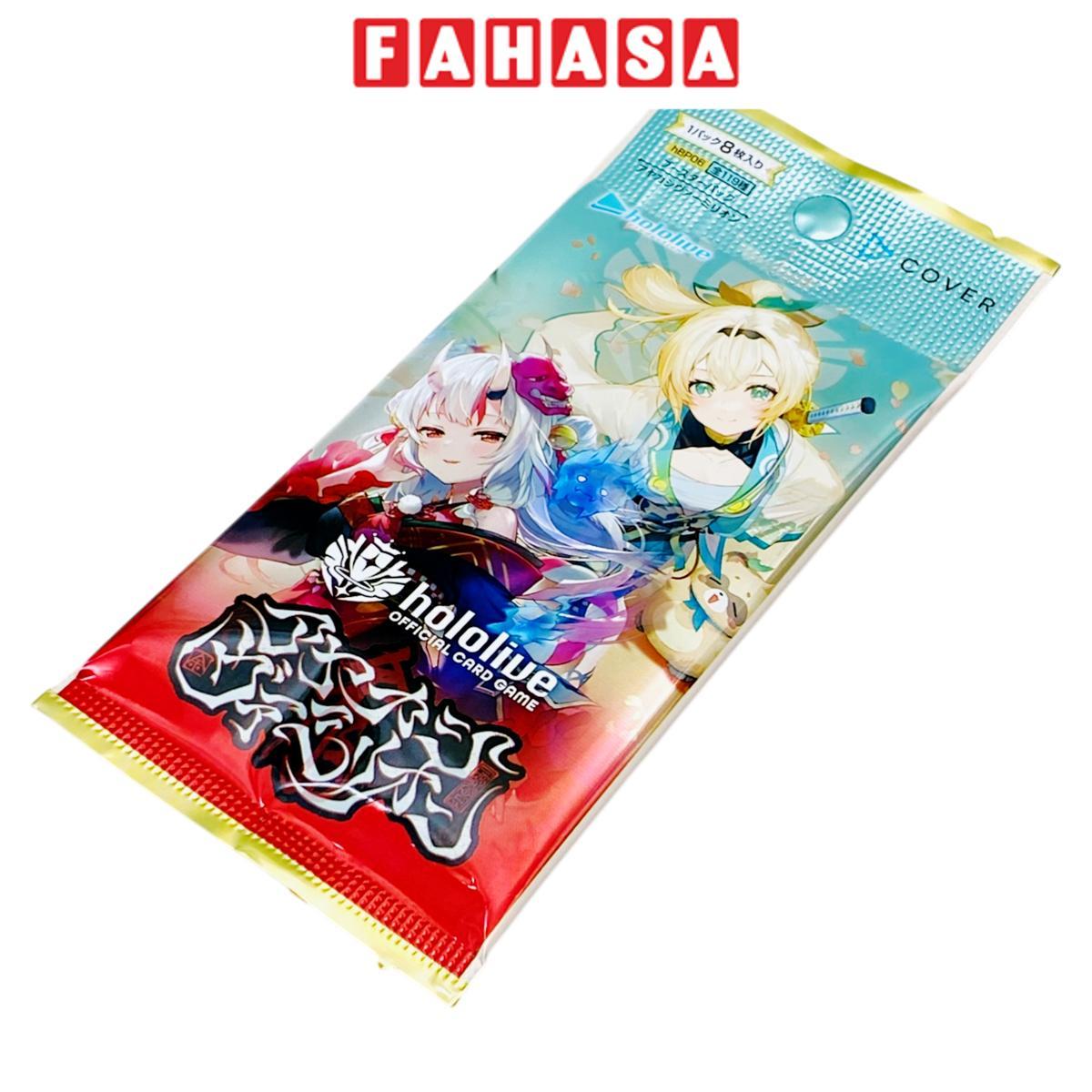 Bộ Thẻ Sưu Tập Nhân Vật Hololive Booster Vol.06 - Ayakashi Vermillion - Hololive hBP06 (8 Cards Ngẫu Nhiên/Túi)