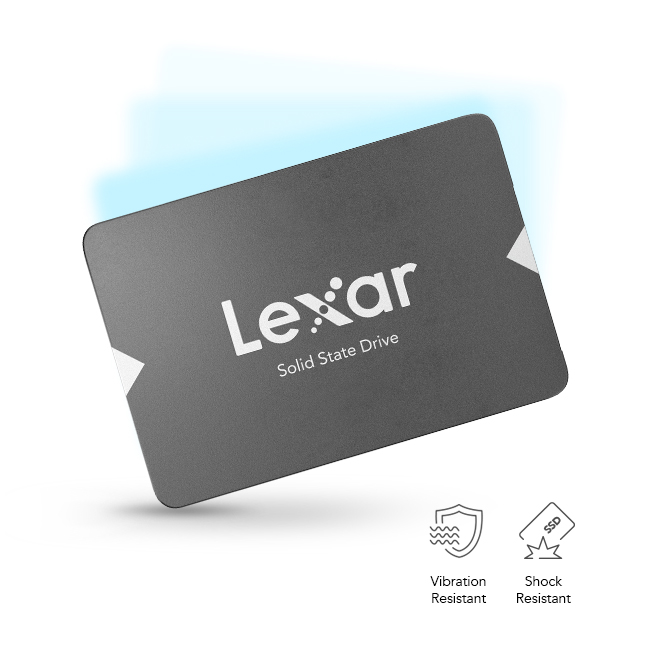 Ổ cứng SSD Lexar NS100 256GB Sata III 2.5 inch (LNS100-256RB) - Hàng Chính Hãng