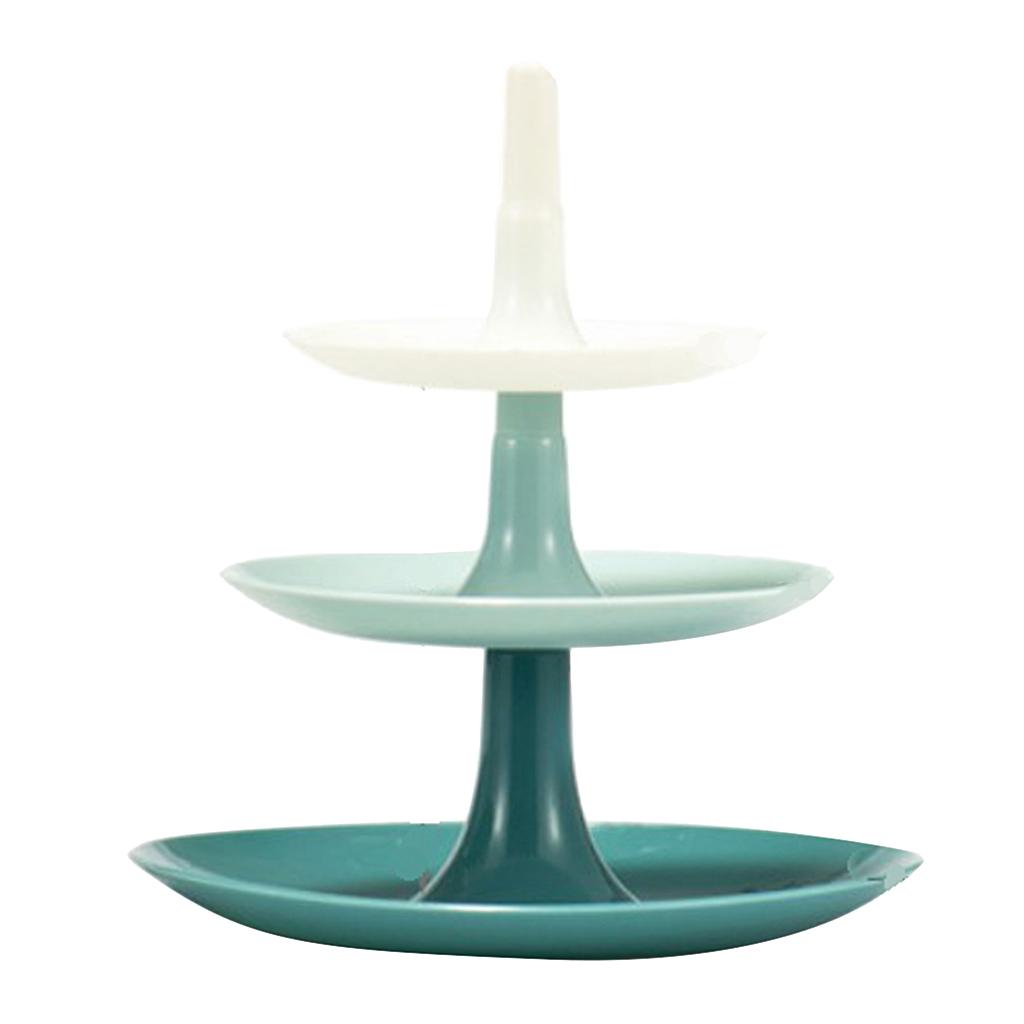 3 Tier Plastic Cake Stand, Dessert Cupcake Holder, Wedding Tea Party Serving Platter