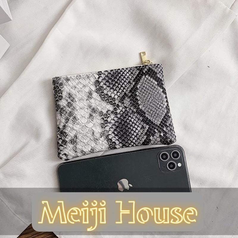 Ví nữ card holder da sần hoạ tiết