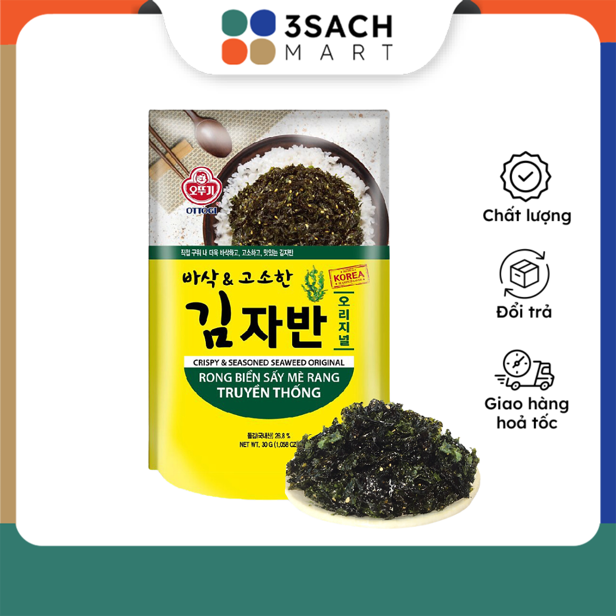 Rong Biển Sấy Truyền Thống Ottogi