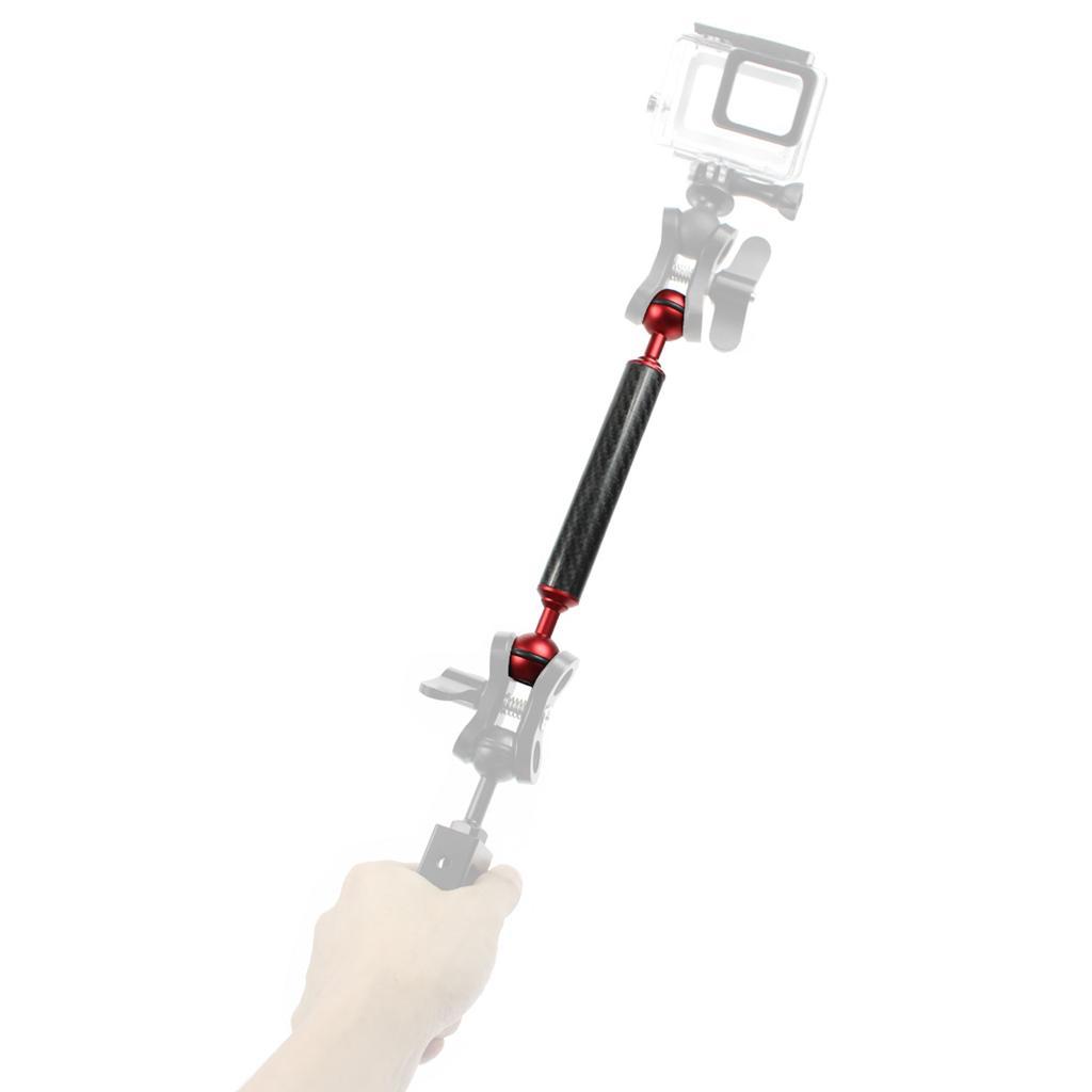 8" Diving Light Butterfly Arm Clamp Mount Ball Adapter for GoPro Hero Black