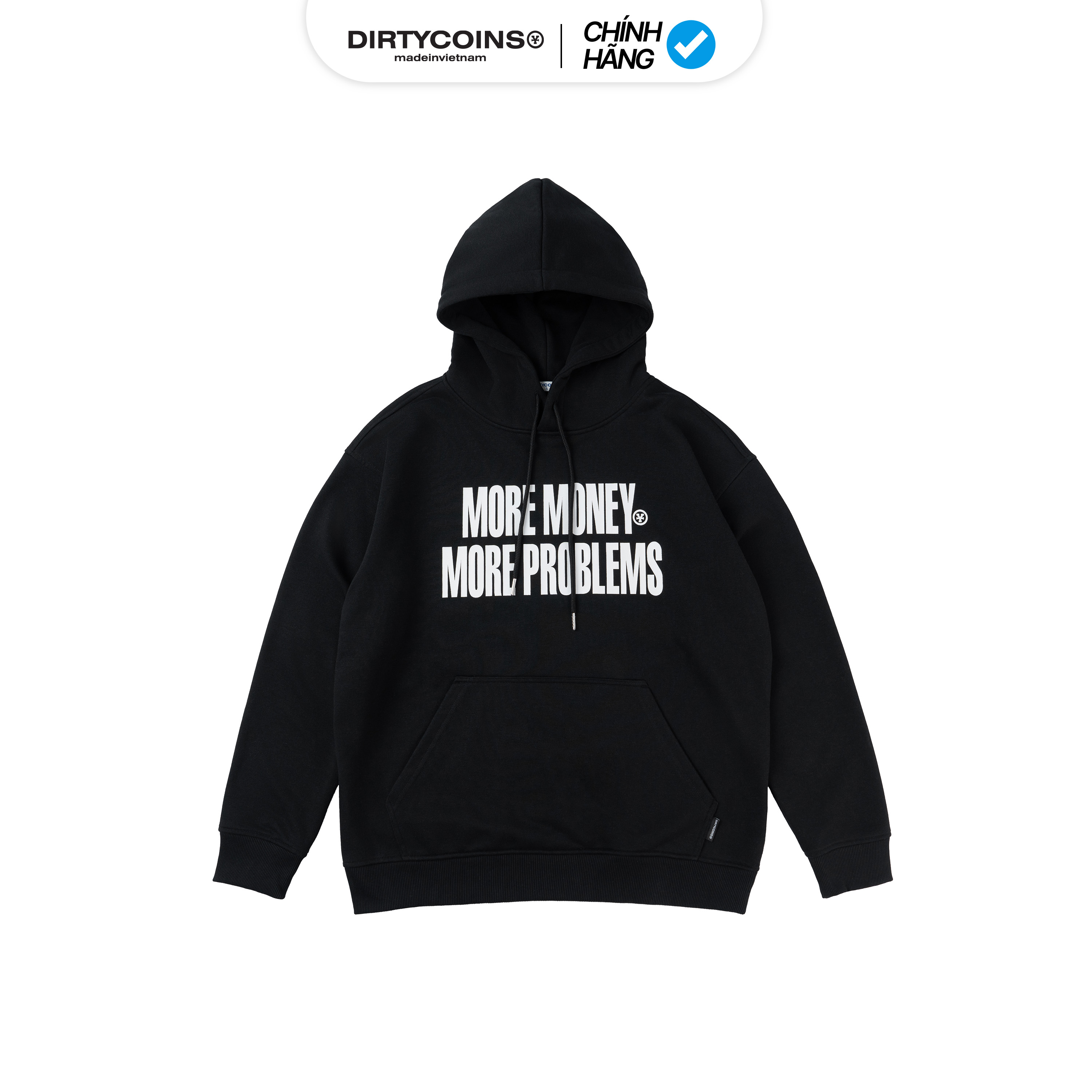 Áo Khoác DirtyCoins More Money More Problems Hoodie - Black