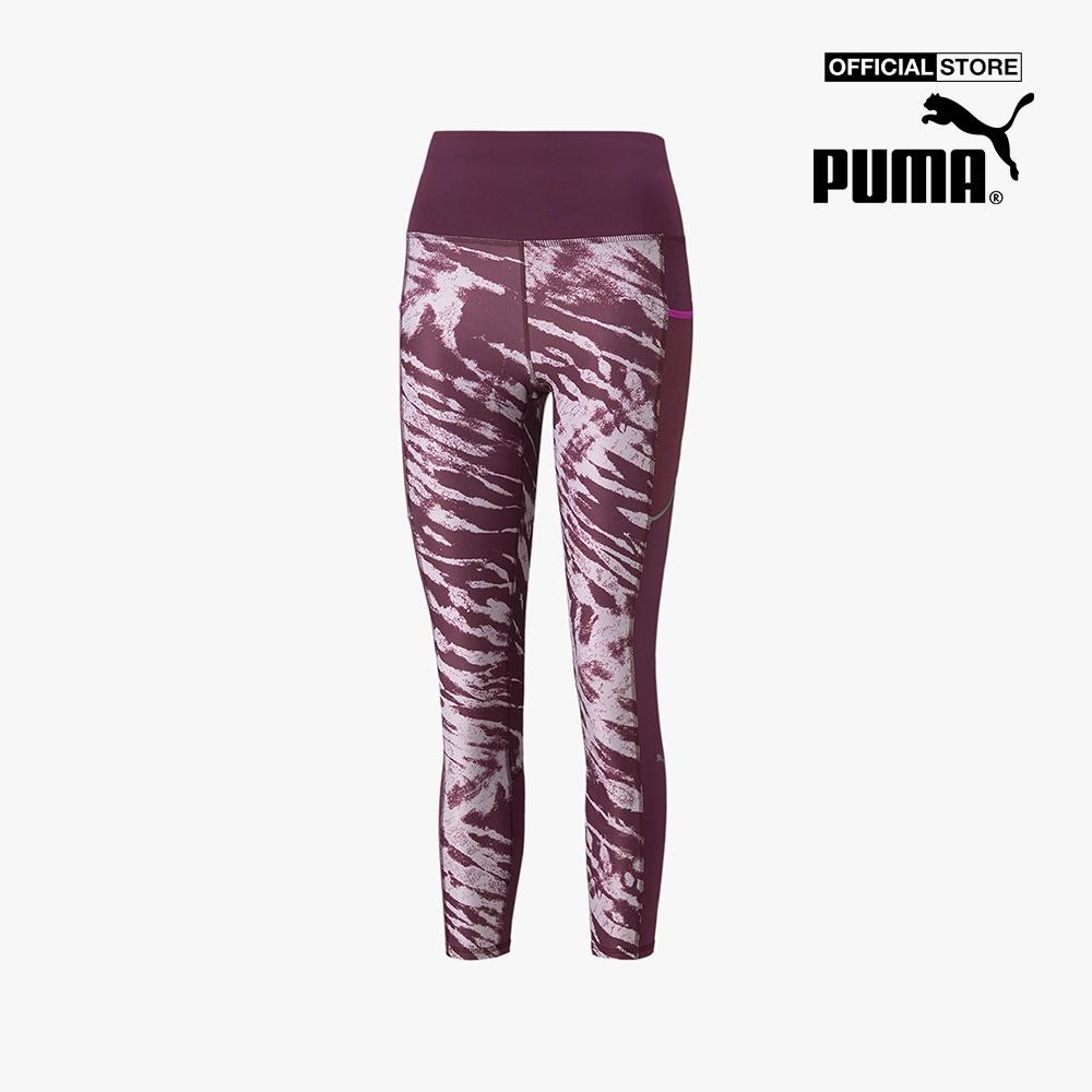 PUMA - Quần legging thể thao nữ 5K Graphic High Waist 7/8 Running 521394-12