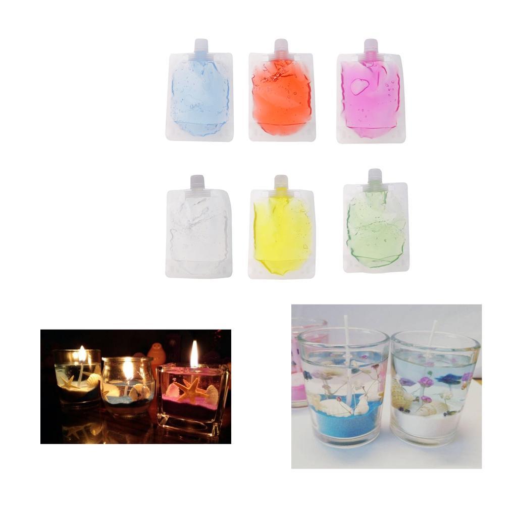 300g Jelly Wax Candles Gel Wax for DIY Candles Making for Home Decor Gifts