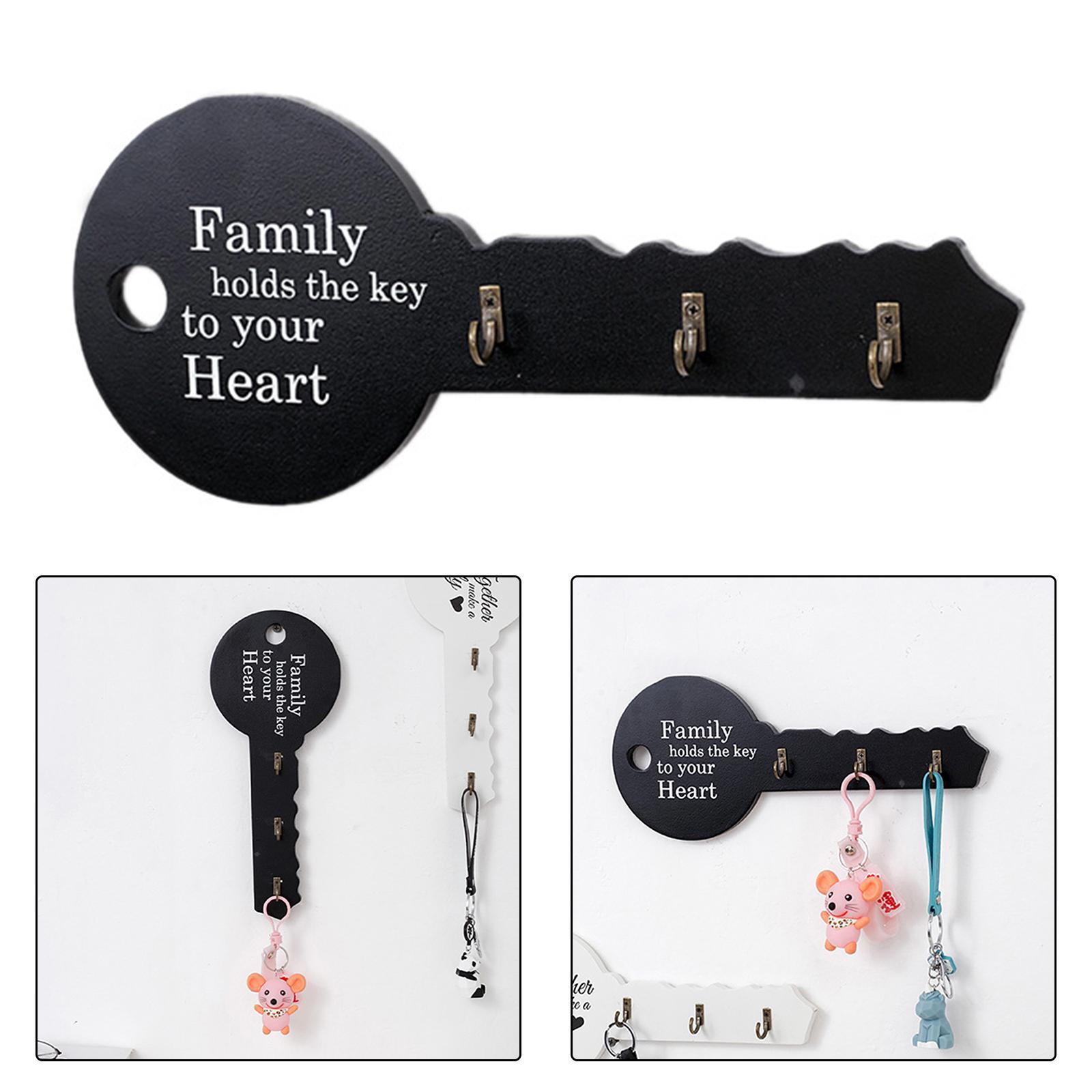 Nordic Wall Hook Key Holder Storage Hanger Decor Hanging for Towel Coat Hat
