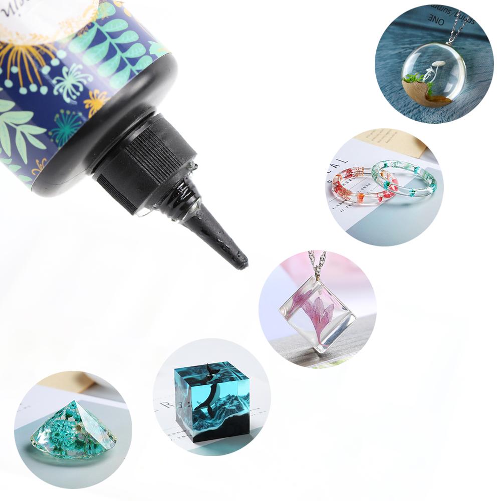 Keo nhựa resin UV làm đồ thủ công, mặt dây chuyền DIY
