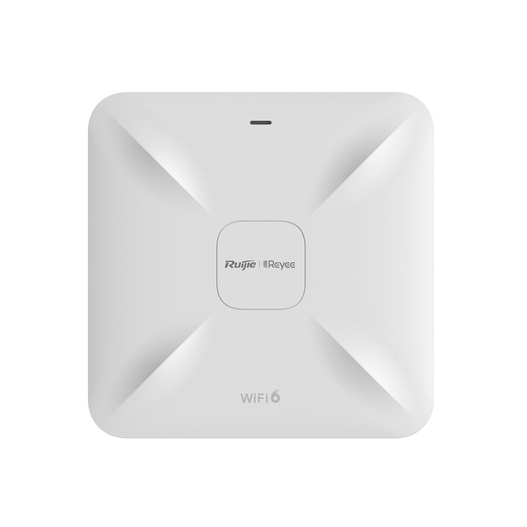 Bộ phát WiFi6 ốp trần Ruijie RG-RAP2260(G) 2260(G) 2260G LAN 100M 1000M 10000M tối đa 512 người dùng (hàng chính hãng)