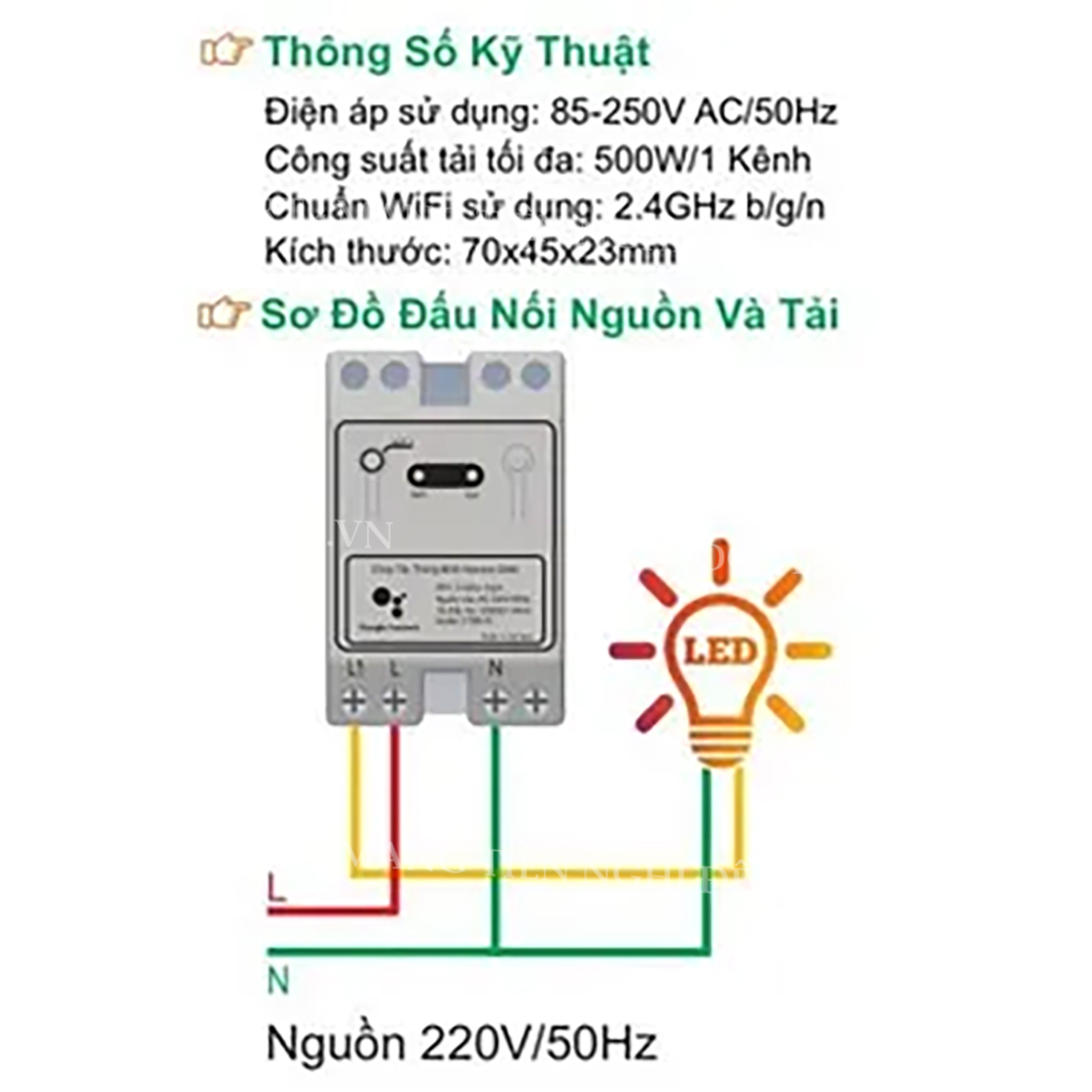 Công Tắc Thông Minh, Công Tắc Wifi Giá Rẻ Hunonic Datic Basic - DTBS01