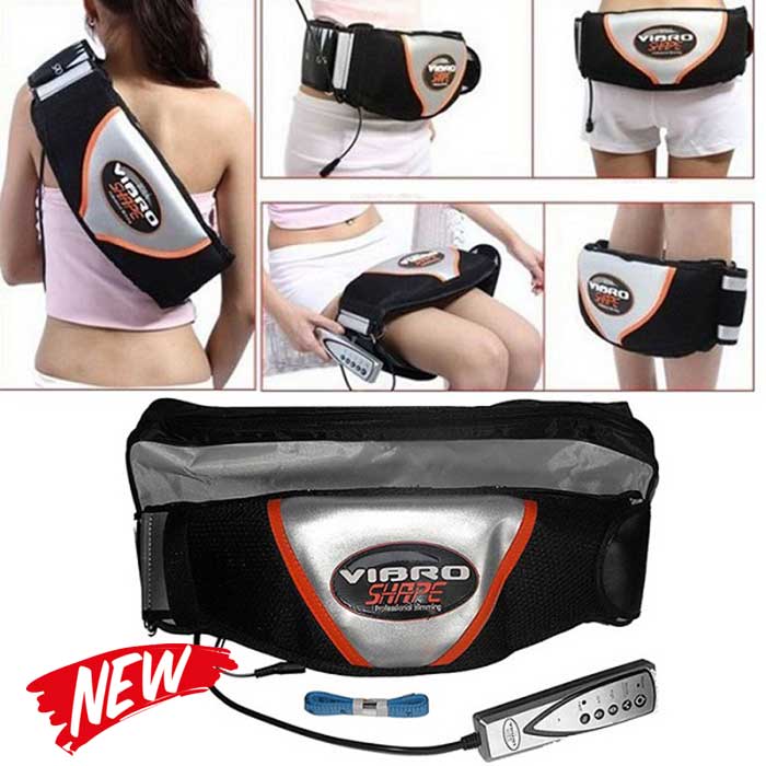 Đai massage hỗ trợ giảm mỡ bụng Vibro Shape Đen