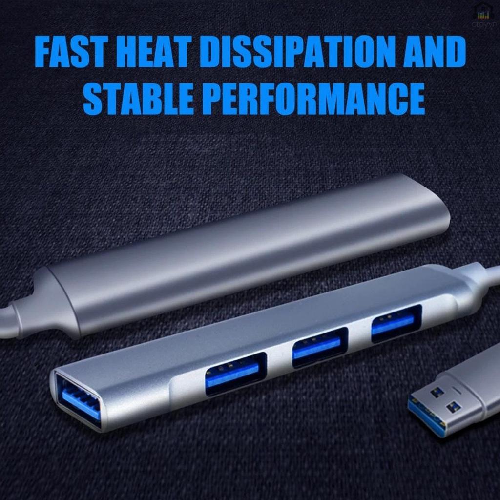 Hub chia 4 cổng USB 3.0/2.0 cho điện thoại máy tính