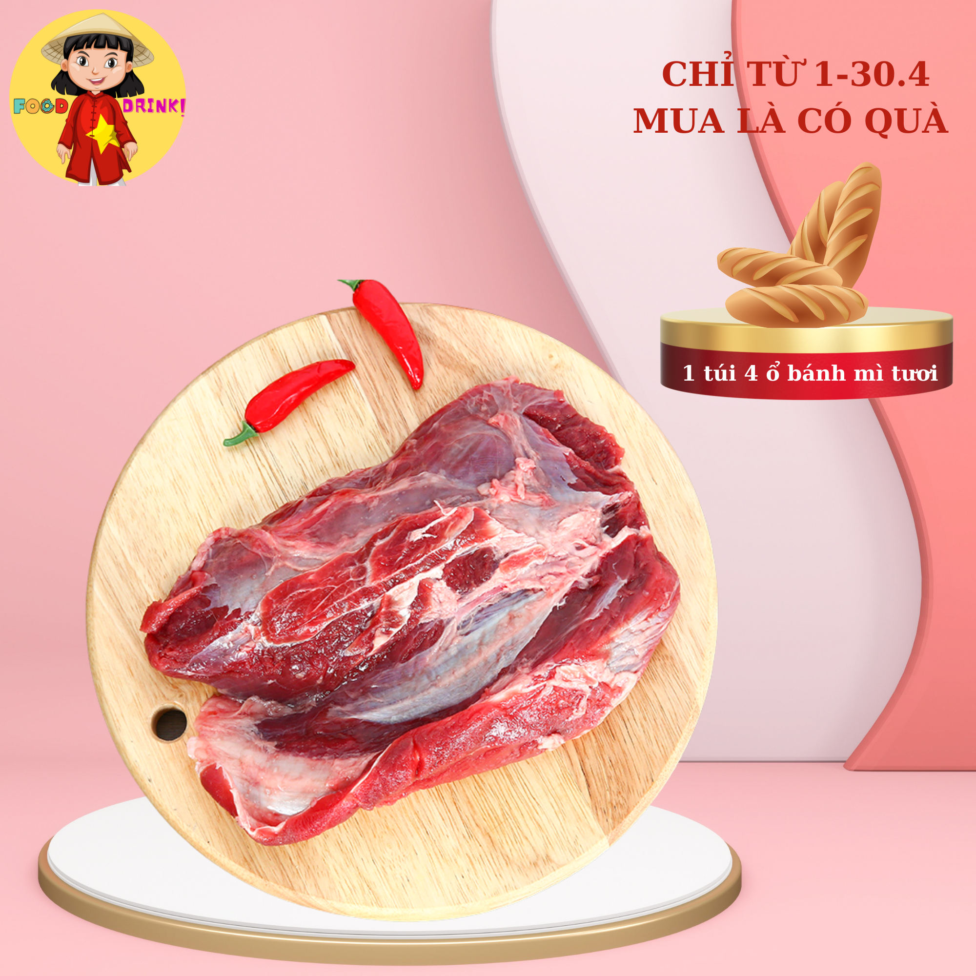– Bắp Hoa Bò Mỹ Thượng Hạng - 1kg