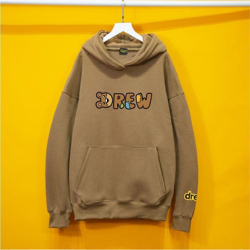 Áo hoodie drew mẫu chữ, hoodie nam nữ unisex vải nỉ dày dặn