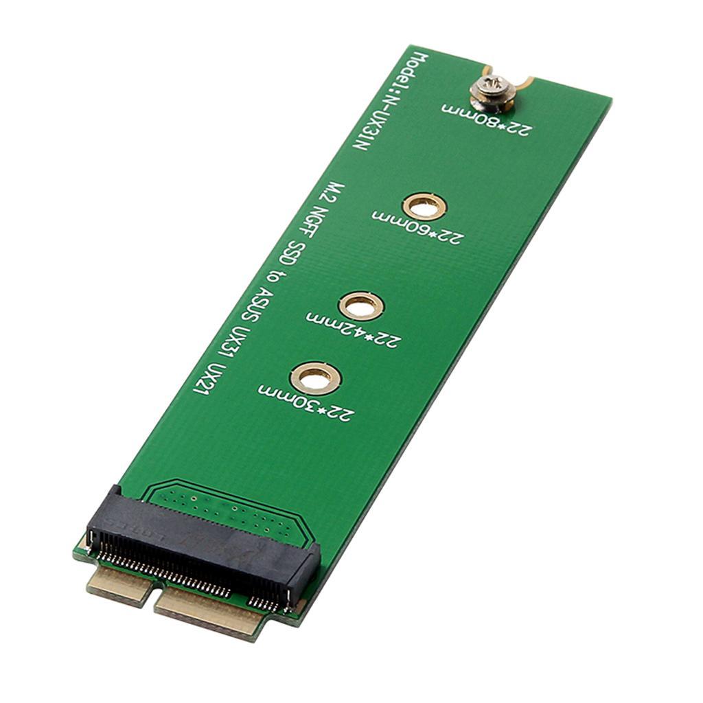 N-UX31N M.2 NGFF SSD to 6+12Pin Adapter Card ASUS UX31 UX21 Laptop