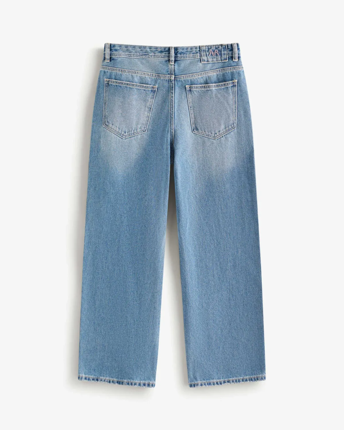Quần jean nam ống suông nhãn vải Form straight - RT 10S25DPA008 | ROUTINE CÀ MAU