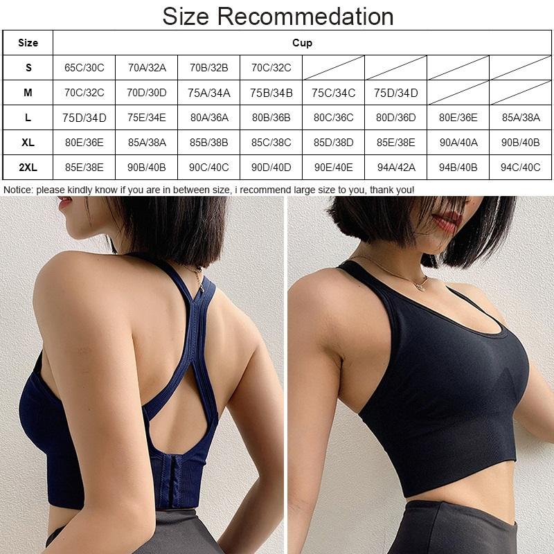 Đám Mây Che Giấu Nữ Áo Ngực Thể Thao Tập Yoga Thể Dục Xe Tăng Crop Top Đẩy Lên Quần Lót Chống Sốc Thể Thao Áo Tập Gym Áo Thể Thao Áo Thể Thao XL