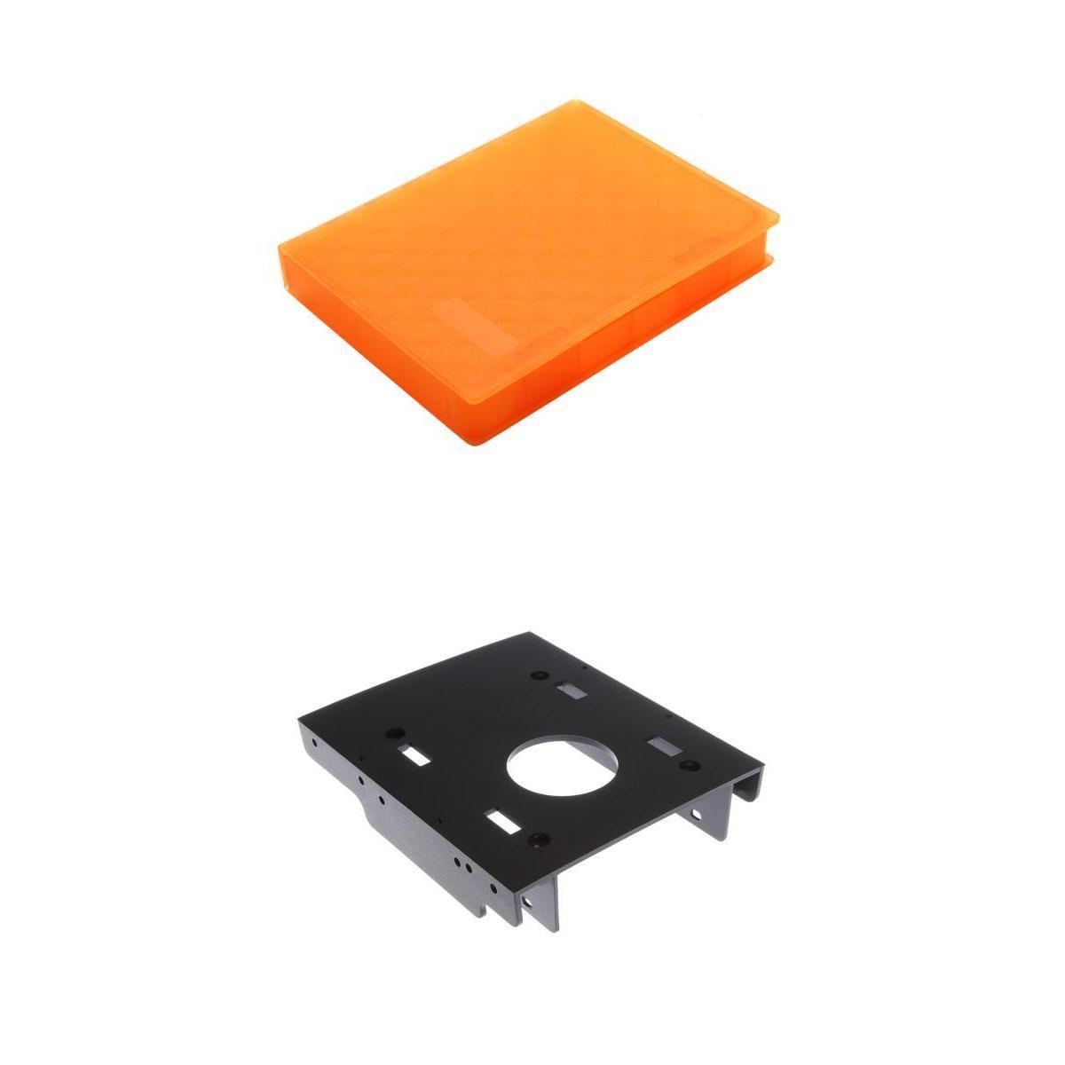 2.5'' SATA/HDD/SSD Enclosure Disk Case Storage+2.5'' to 3.5 hard disk bracket