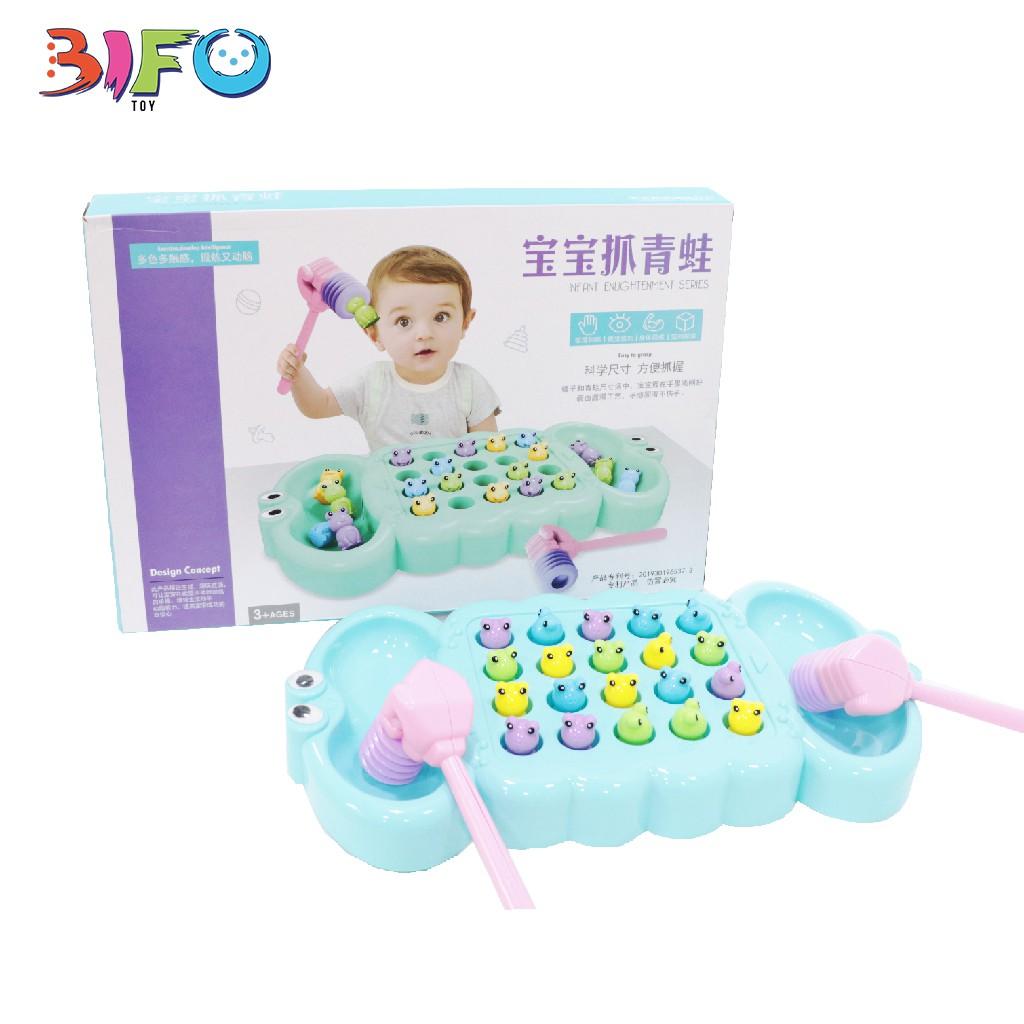 Đồ chơi bắt ếch giúp trẻ phản xạ nhanh kích thích trí não