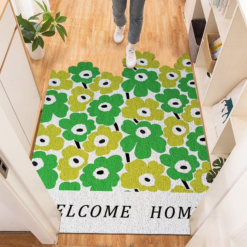 Thảm trải sàn Thảm lót cửa ra vào/ lối vào/ lối đi chống trượt bằng lụa tiện dụng cho gia đình