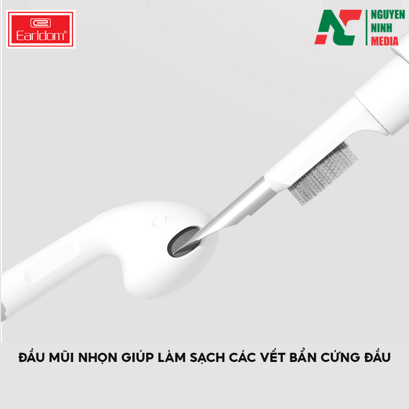 Dụng Cụ Vệ Sinh Tai Nghe True Wireless Chuyên Nghiệp Earldom ET-T05 - Hàng Chính Hãng