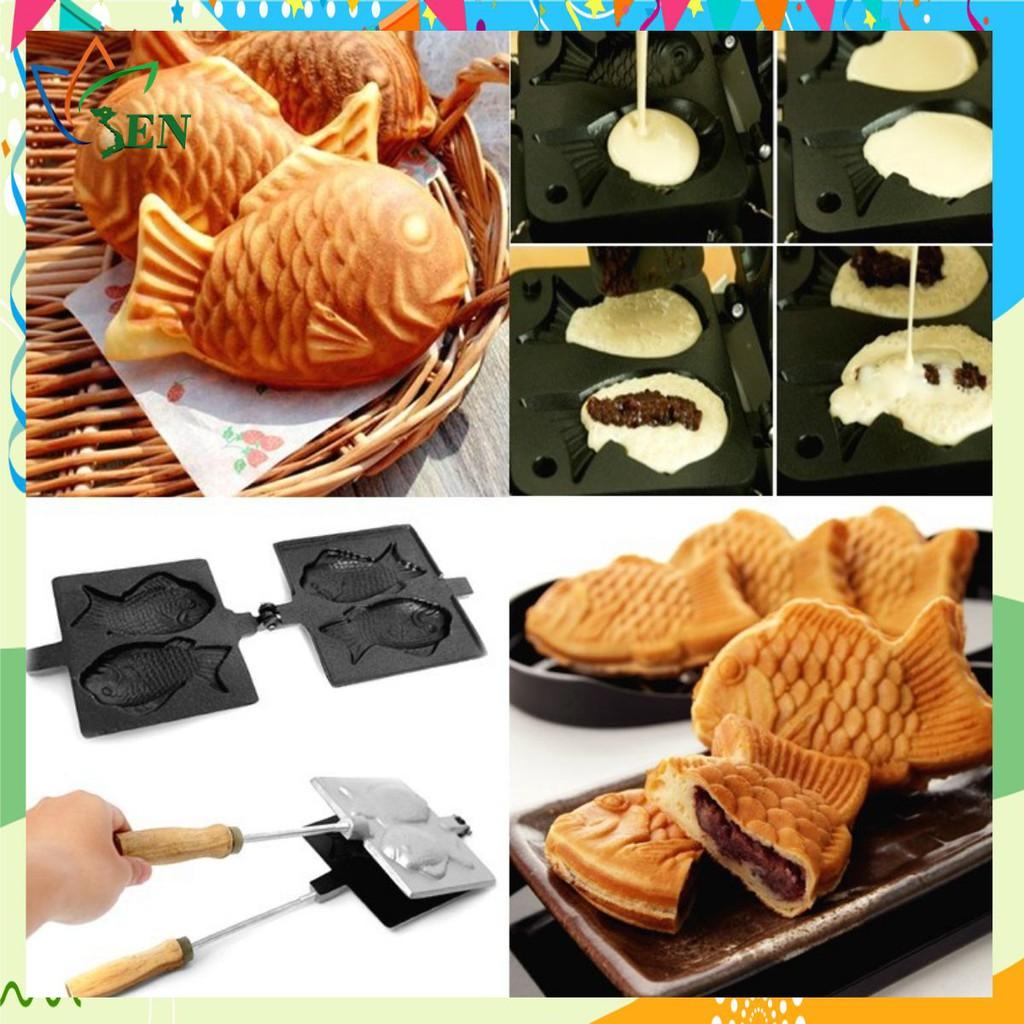 Khuôn nướng bánh cá Taiyaki chống dính cao cấp